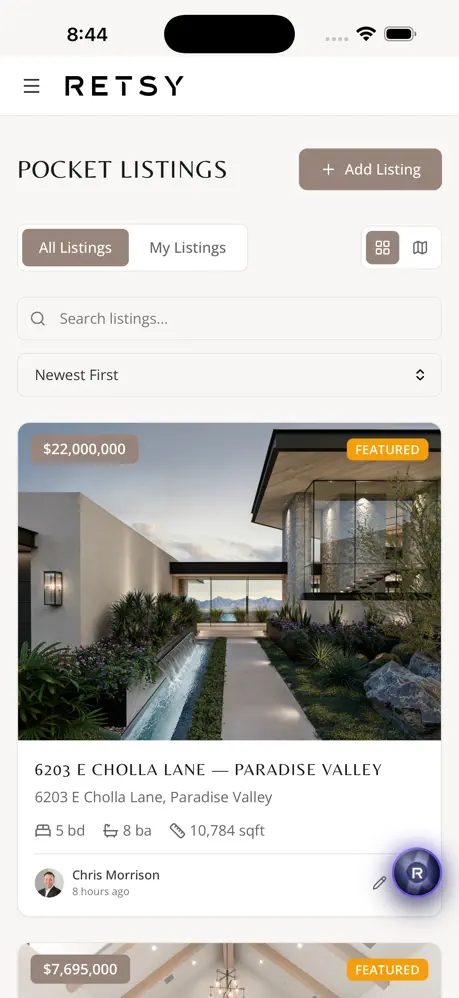 RETSY app preview